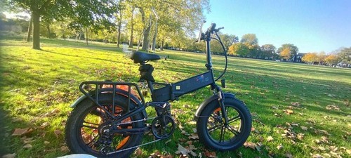 Engwe Engine X 250W Folding Electric Bike 8v 13Ah 100KM Range - Black - Picture 1 of 2