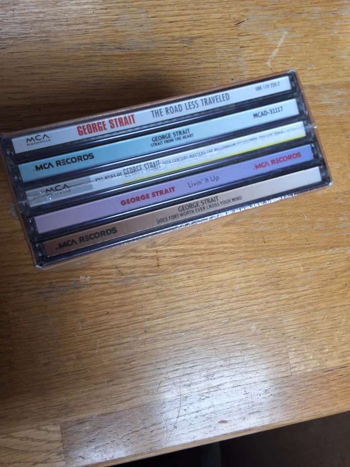 George Strait 5 Classic Albums Box Set 5 CD 52 Songs 2013 NEW - Image 2 of 3