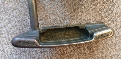 TZ GOLF - VINTAGE RARE Ping Mang Bronze Anser Putter 86020 33.5