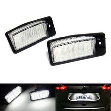 2x LED Licence Number Plate Light Fit For Nissan Murano X-Trail Pathfinder EX FX