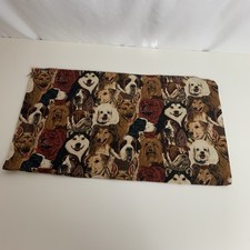 All Over Dog Print Pillow Cover Case Small Decorate Pre Owned