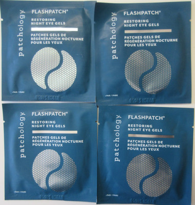 4 Pair Patchology Flashpatch Restoring Night Eye Gels SALE HELPS DOGS & CATS!