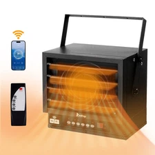 Electric Garage Heater 7500W Ceiling/Wall Mount Space Heater with Wifi & Remote