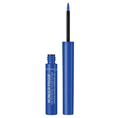 RIMMEL WONDER'PROOF WATERPROOF EYELINER - PURE BLUE 005