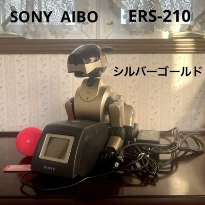 SONY AIBO ERS-210 Gold Dog Type Robot Used from Japan | eBay