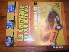 ¤ Fascicule Caravane Tour de France n°19 R18 Europe 1 Leblanc Roche Tour 1988