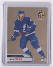2022-23 UD EXTENDED SERIES HOLO GOLD PARALLEL NICK PERBIX #HG-14 LIGHTNING