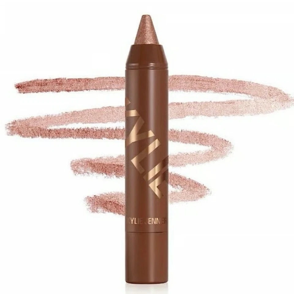 KYLIE Cosmetics BORN TO BE WILD Sombra de Ojos Barra COLECCIÓN LEOPARDO Bronce Crema Foto 2 de 4