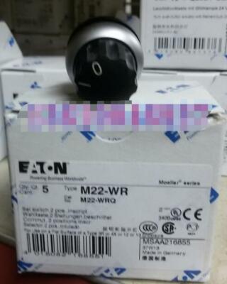 1PCS New Eaton Moeller M22-WR M22-WRQ Sel. Switch 2POS. Brand