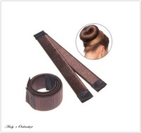 Haar Donut Hair Bun Maker Styling Hochsteckfrisur Dutt Damen Kissen Tool Hilfe