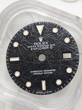 Rolex 16550 Explorer 2 Quadranti Incredibile Patina Rail Spider 