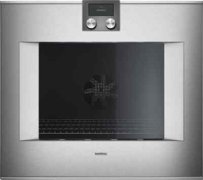 Gaggenau 400 Series BO480613 30 Inch Smart Electric Wall Oven with Home Connect.
