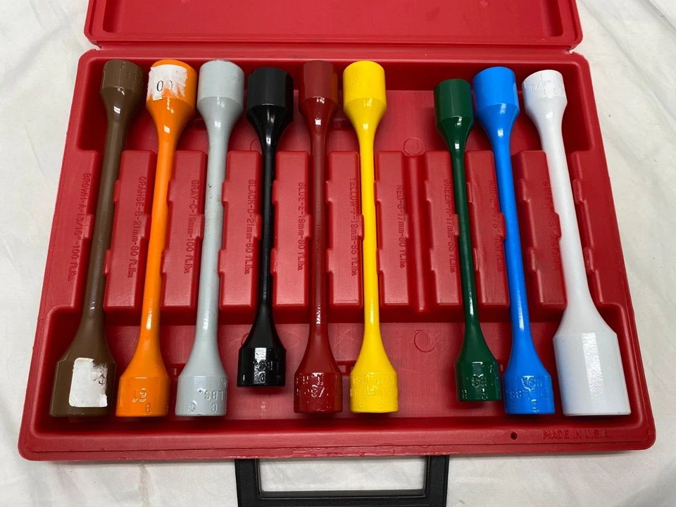 Ken-Tool Juego de 9 varillas de par 30179 con estuche que falta uno Foto 2 de 4