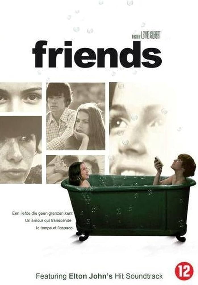 ''FRIENDS'' (1971) Starring Sean Bury,Anicée Alvin Public Domain DVD NO  CASE - Main Image