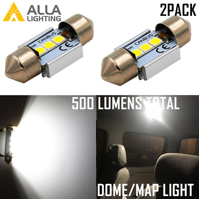 White DE3022 Dome Light|License Lamp|Reading Light|Trunk Light|Under Hood Light