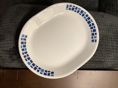 CORELLE PRECIOUS COLORS, BLUE PLATTER ~ EXC CONDITION *** PLS NOTE*****