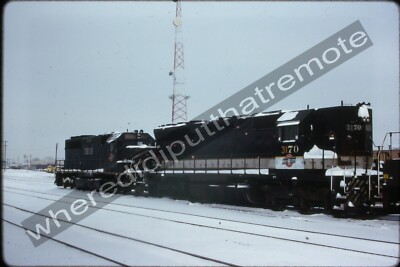 Original Dia Chicago & Northwestern CNW 3170 EMD SD45 Proviso ILL 2-89 (TY) (T