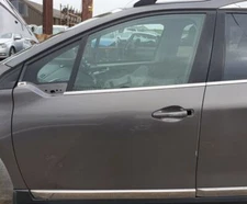 Peugeot 2008 Mk1 2013-2019 Front Door Panel Left Side Black Platinum Grey EVL