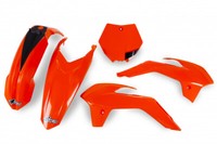 Kunststoff Verkleidung Kit Ktm SX 85 2013 - 2017 Ufo Plast Fluo Orange