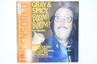 【7inch】Bog Ugly / Disco Veteran GOOD2 UGLY DAVE GRAY & SPICY BOOM BOOM UNCENSORED VINYL RECORD LP CRIN