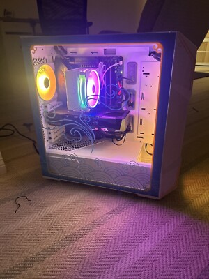 computer desktop pc gaming brand new AMD Ryzen 7 and Radeon 7600X good psu 