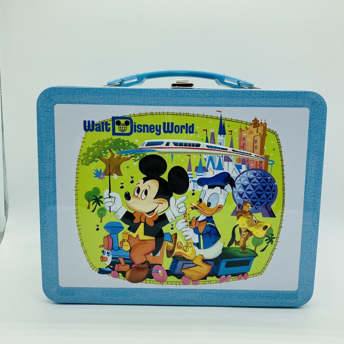D23 Gold Member Metal Lunchbox WDW 50th Anniversary Mickey  display picture 2