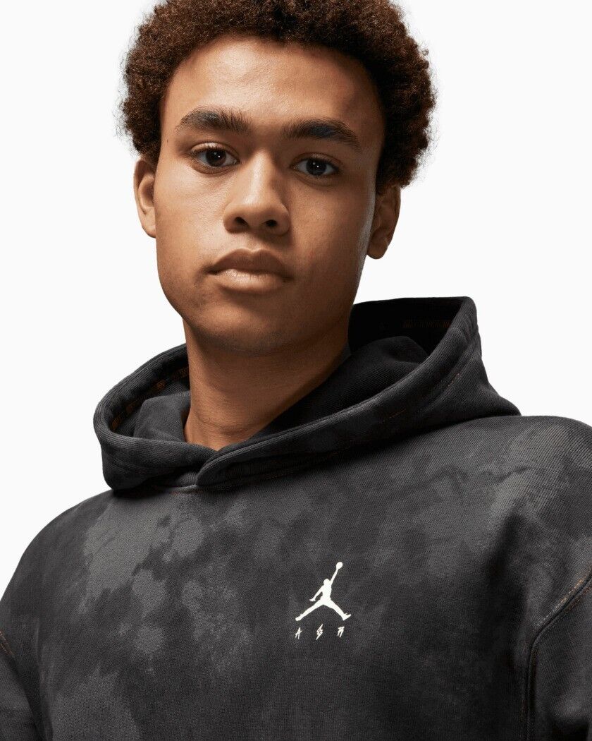 NEW Nike Air Jordan x J Balvin Hoodie Size Large Black NEW Nike Air Jordan x J Balvin Hoodie Size Large Black