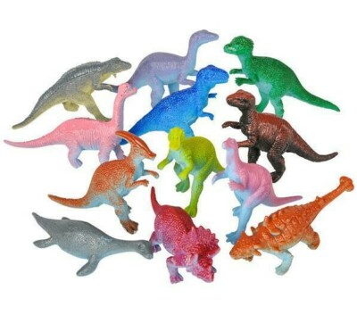 3'' Mini Dinosaur Figures - 12 Piece Assortment