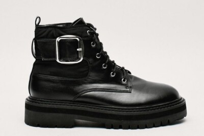 Nasty Gal Biker Boots Chunky NASTY GAL LADIES LACE UP CHUNKY SOLE