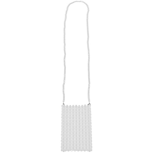 Gewebte Perlen Damen Tasche Mini Strick Handtasche Handarbeit Tragetaschen - Bild 3 von 12