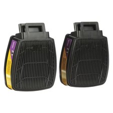 3M D80923 Secure Click Organic Vapor/Acid Gas Cartridge/Filter P100 (Pair)