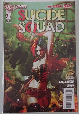 SUICIDE SQUAD #1 NEW 52 DC COMICS 2011 HARLEY QUINN - Photo 1/2