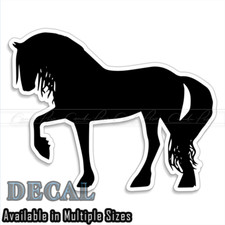 Horse Vinyl Decal Sticker Indoor Outdoor 4 Sizes