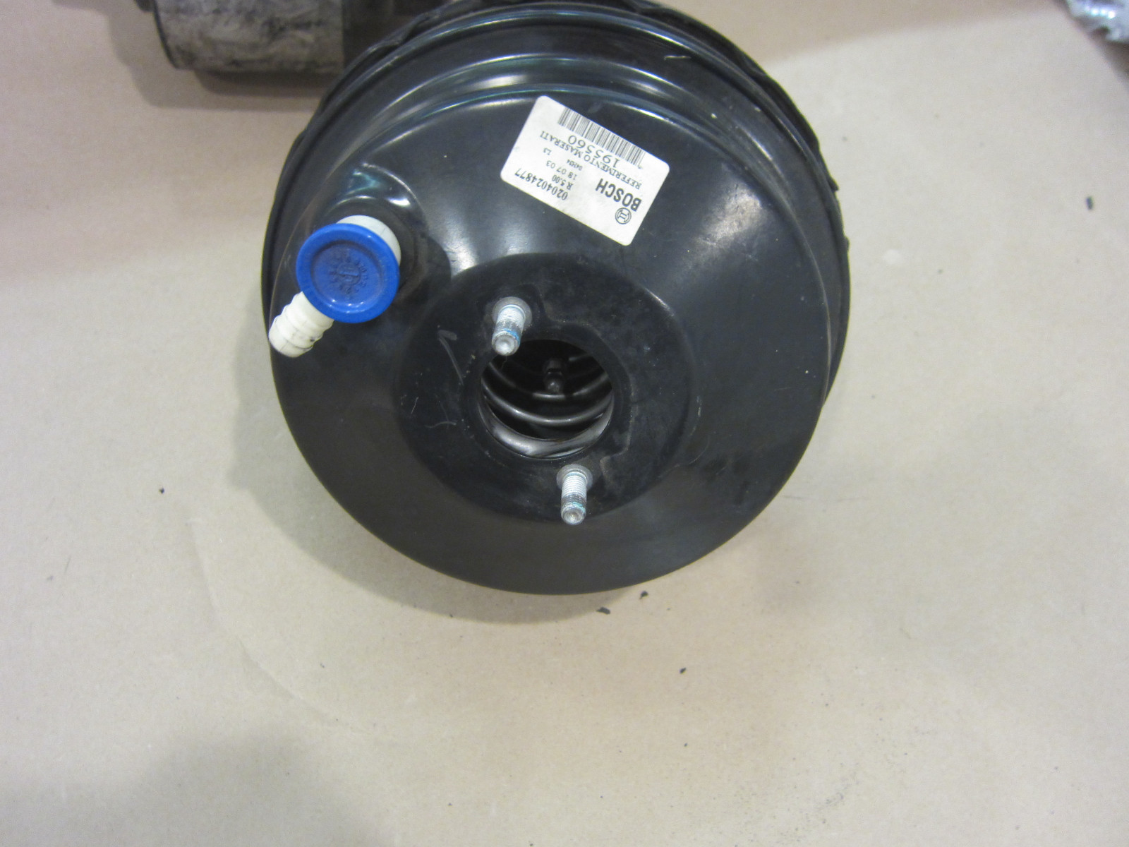Maserati 4200 - Brake Booster Without Master Cylinder - P/N 195560