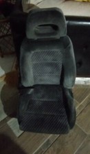 Acura Integra 1994-2001 Front Driverseat Blue Cloth Blue Rear Leather 94 Oem