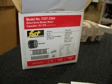 Fast HVACR Parts Direct Drive Blower Motor 1/4 HP 1075 3 Spd 208-230V F257-3584