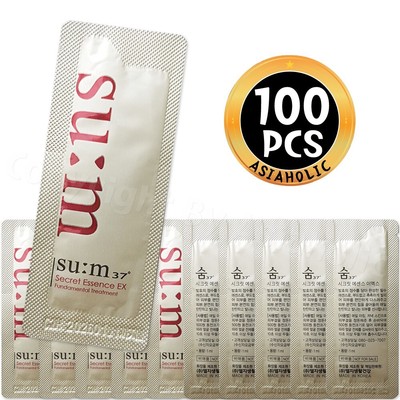 SU:M37 Secret Essence EX 1ml x 100pcs (100ml) Sample Sum37 Newest Version