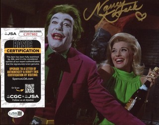 Nancy Kovack Actress Signed 8x10 Batman Joker Color Photo AUTO JSA COA