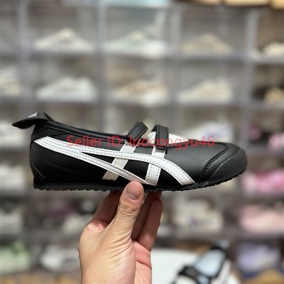 PATOU X ONITSUKA TIGER MEXICO 66 TGRS BALLET FLATS Black/White