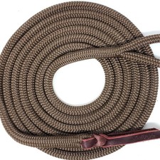 Double Braid Polyester Yacht Horse Lead Rope With Loop 12ft. Or 14ft. Lengths