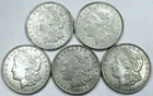 *1921 MORGAN DOLLAR LOT* *AU++* *5 TOTAL COINS* NR #G4201