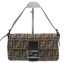 Borsa a tracolla Rank AB+* FENDI Mamma Baguette Zucca Marrone