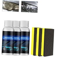 Innovative Headlight Repair Polish, Car Headlight Repair Fluid, Car 3 pcs 30 Ml