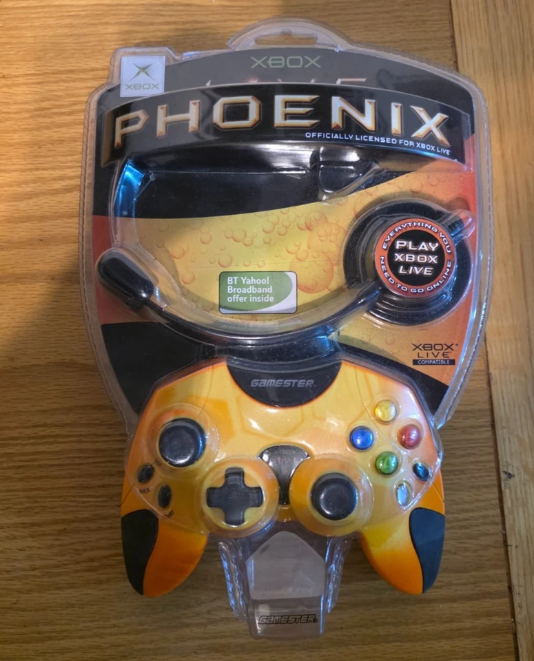 Gamester Phoenix Controller with Xbox live headset NOS - Image 2 of 3