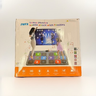 Wireless HDMI Dancing Mat Game Set with Controller Tested Working Used