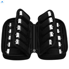 ABLAZE Flash Drive Case 20 Slots for USB Storage, Holder Large, Black