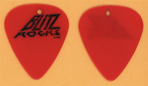 Blitz Rocks Vintage Tour Guitar Pick