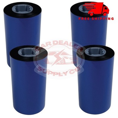 Oil Change Printer Ink Ribbon Roll 4 PACK for Godex and Zebra Printers