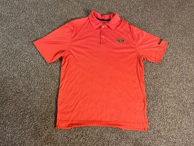 Colosseum Small Orange Oklahoma State Cowboys Athletic Polo - Image 1 of 4
