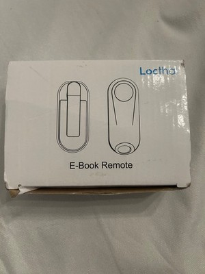 Locthal E-Book Remote Page Turner Hands Free Click Rechargeable New In Box